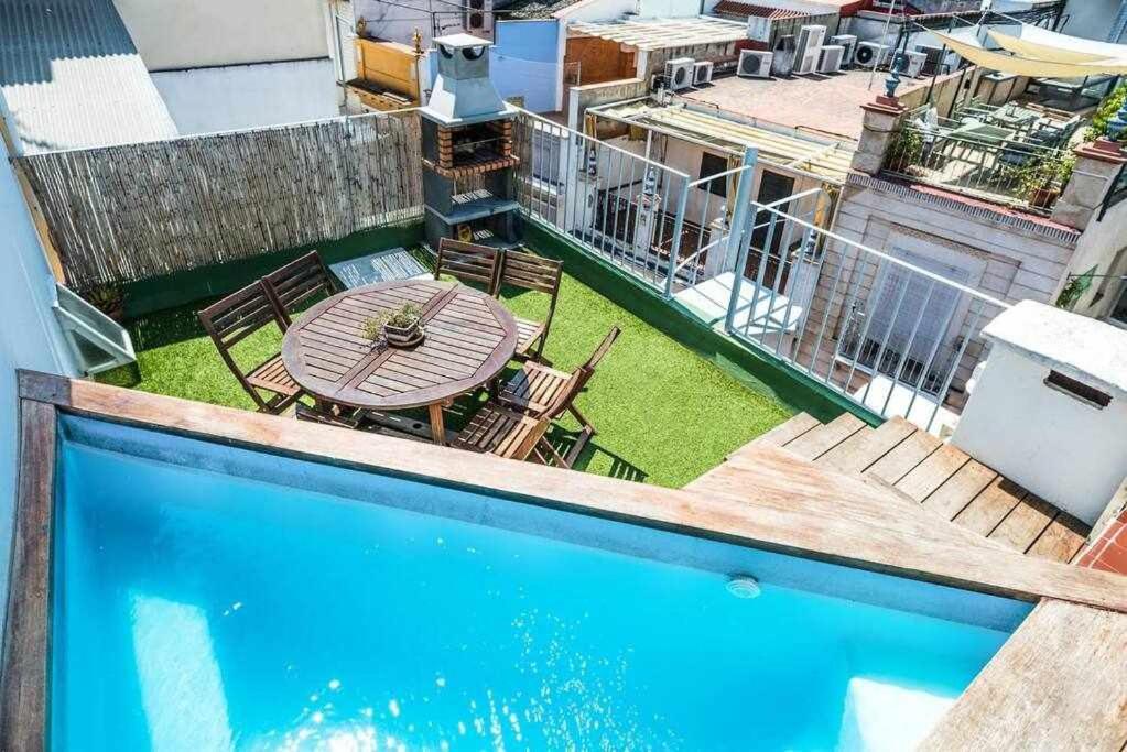 Casa Con Piscina Junto Catedral De Sevilla Ngoại thất bức ảnh